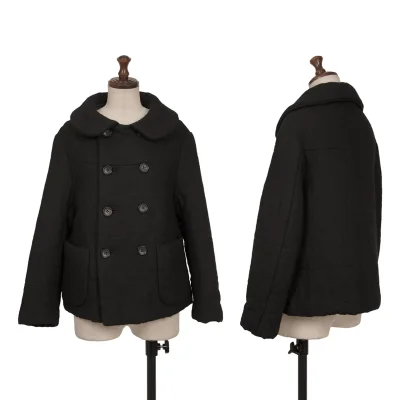 tricot COMME des GARCONS Round-collar Padding Jacket