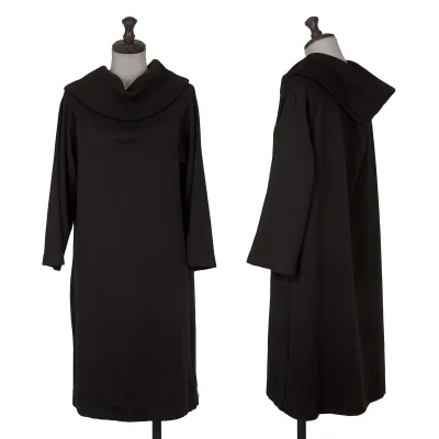 ISSEY MIYAKE PERMANENTE Wool Rib Neck Sweat Dress