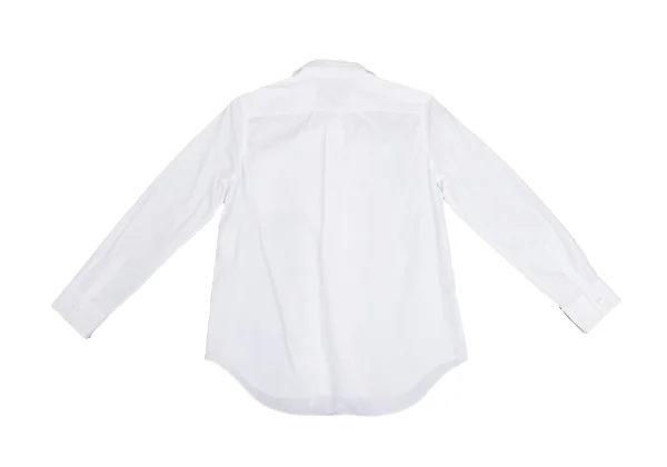 tricot COMME des GARCONS Lace Frill Patch Round Collar Shirt K-160106_017
