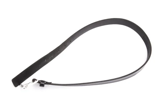 ヨウジヤマモト プールオムYohji Yamamoto POUR HOMME スクエアバックルレザーベルト 黒 K-160119_005