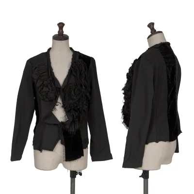 tricot COMME des GARCONS Dyed Cutting Corsage Design Cardigan