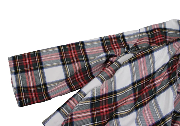 tricot COMME des GARCONS Check Ribbon Blouse K-160127_006