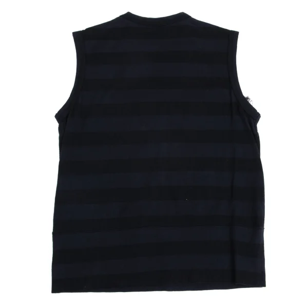 tricot COMME des GARCONS Bijou Embellished Stripe Tank Top K-160133_017