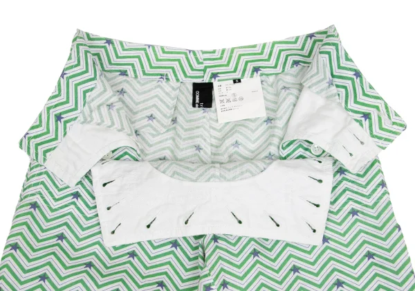 tricot COMME des GARCONS Star Printed Sailor Pants K-160144_006