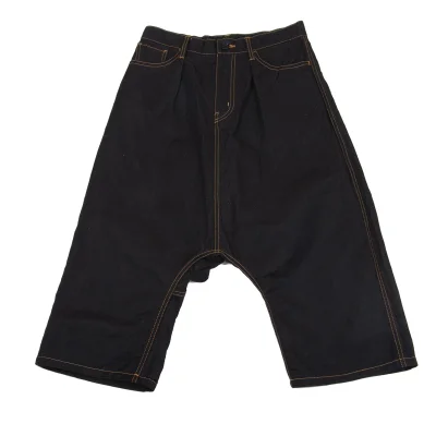 tricot COMME des GARCONS Cotton Linen Stitch Dropped Crotch Pants