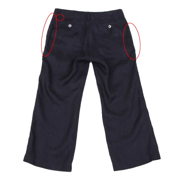 tricot COMME des GARCONS Washed Linen Pants K-160149_010