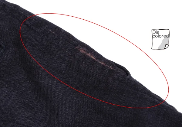 tricot COMME des GARCONS Washed Linen Pants K-160149_012