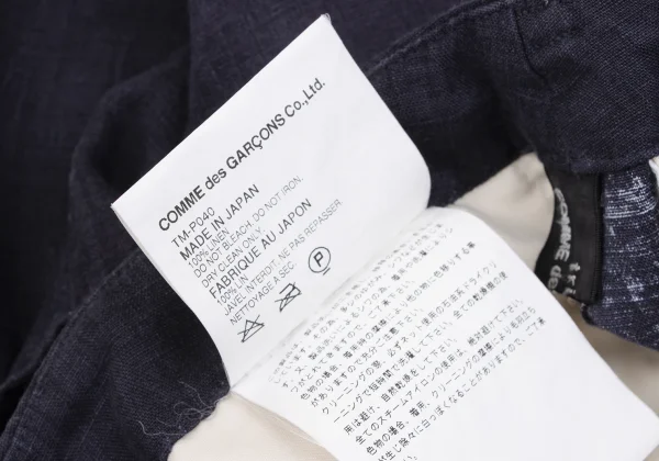 tricot COMME des GARCONS Washed Linen Pants K-160149_016