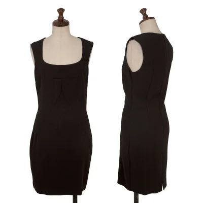 D&G Poly WoolSwitching Sleeveless Tunic