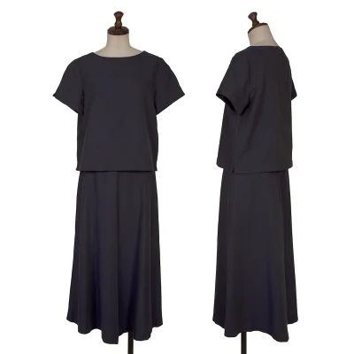 Paul Stuart Linen Blend T-shirt & Skirt