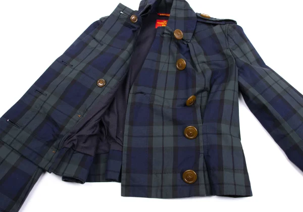 Vivienne Westwood Red Label Checker Napoleon Jacket K-160194_013