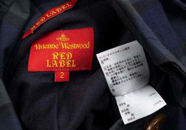 Vivienne Westwood Red Label Checker Napoleon Jacket K-160194_020