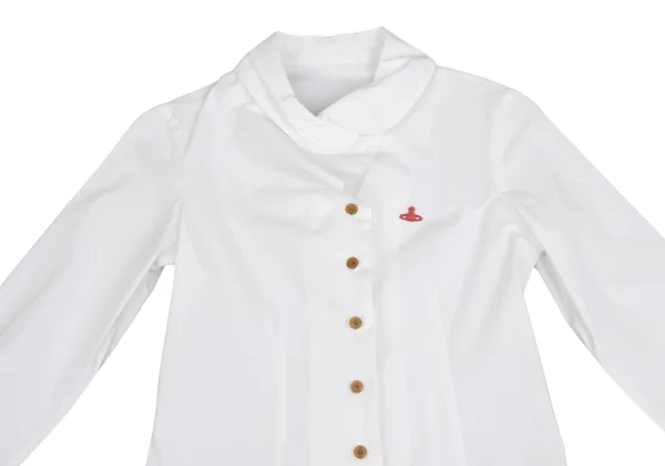 Vivienne Westwood Red Label Orb Embroidery Drape Shirt K-160197_003