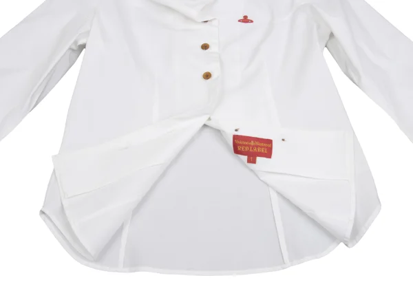 Vivienne Westwood Red Label Orb Embroidery Drape Shirt K-160197_012