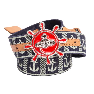 Vivienne Westwood Marine Canvas Belt