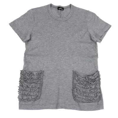 tricot COMME des GARCONS Cotton Frill Pocket T-shirt