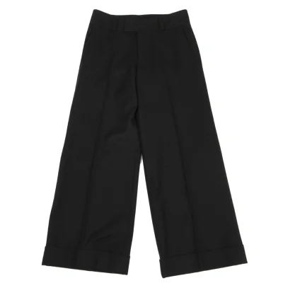 tricot COMME des GARCONS Wool Double Hem Pants