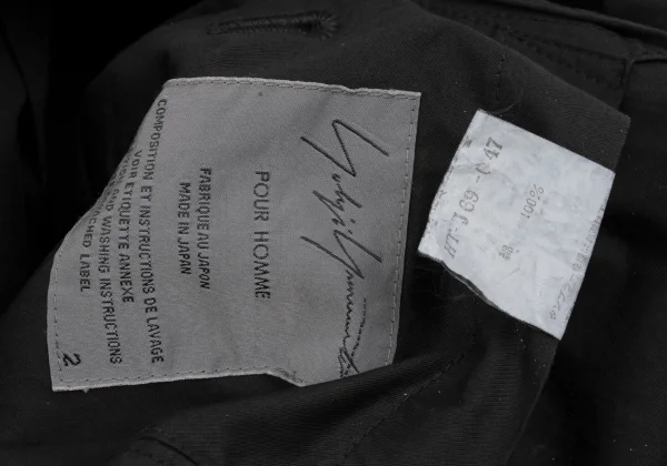 Yohji Yamamoto POUR HOMME Dyed Side Button Design Jacket K-160238_018