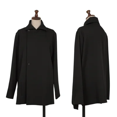 Yohji Yamamoto NOIR Wool Gaba Double Jacket