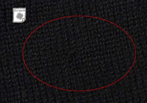 Yohji Yamamoto FEMME Wool Knit Cardigan K-160245_006