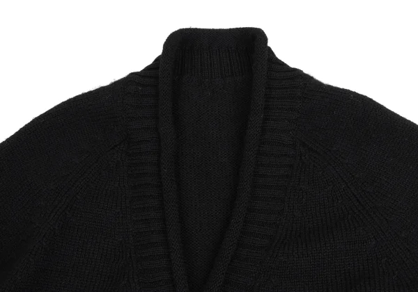 Yohji Yamamoto FEMME Wool Knit Cardigan K-160245_007
