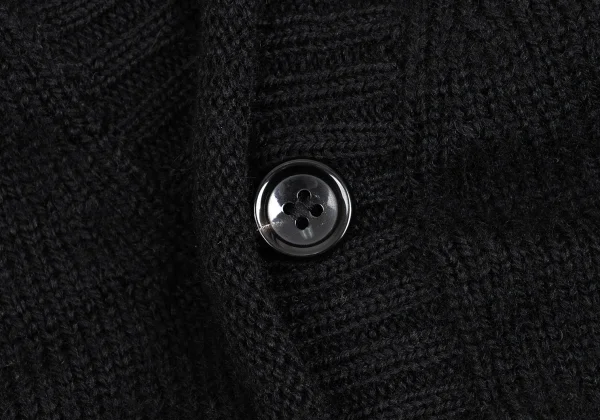 Yohji Yamamoto FEMME Wool Knit Cardigan K-160245_008