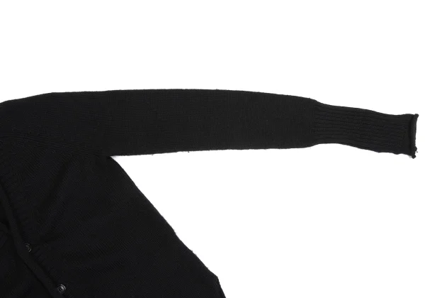 Yohji Yamamoto FEMME Wool Knit Cardigan K-160245_009