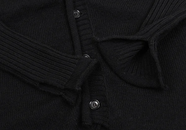 Yohji Yamamoto FEMME Wool Knit Cardigan K-160245_010