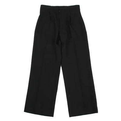 Yohji Yamamoto FEMME Wool Tuck Pants