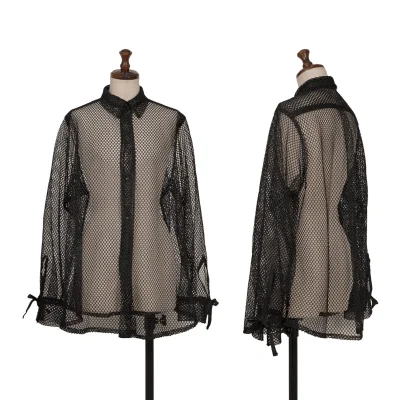 Yohji Yamamoto FEMME Poly Mesh Shirt