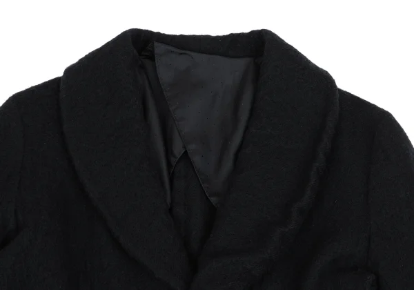 Yohji Yamamoto FEMME Wool Fulling Shawl Collar Jacket K-160263_004