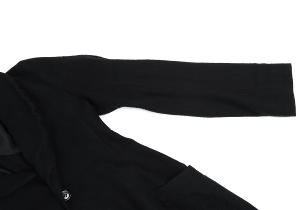 Yohji Yamamoto FEMME Wool Fulling Shawl Collar Jacket K-160263_008