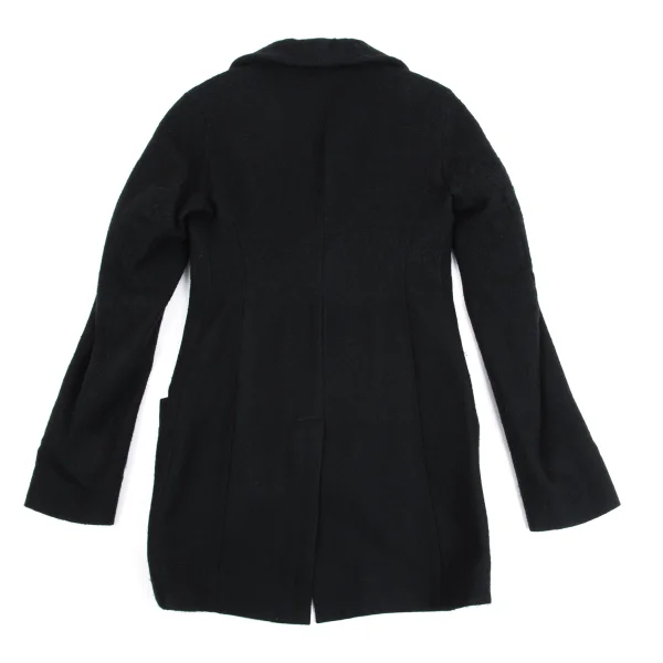Yohji Yamamoto FEMME Wool Fulling Shawl Collar Jacket K-160263_013