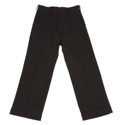 Yohji Yamamoto FEMME Wool See-through Pants