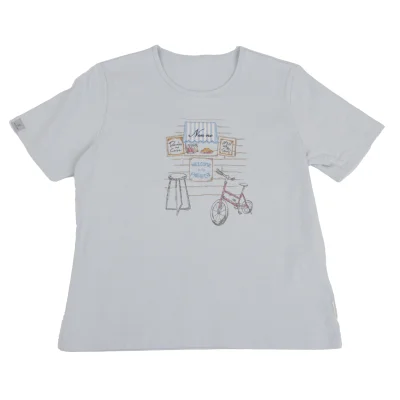 NON NO Cotton Embroidered T Shirt
