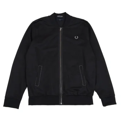 COMME des GARCONS HOMME DEUX×FRED PERRY Zip Jersey Blouson