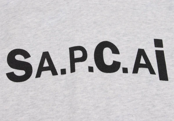 sacai × A.P.C. HOODIE TAIYO Logo Printed Side Zip Hoodie K-160307_005