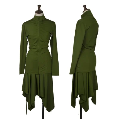 Jean Paul GAULTIER FEMME Poly Stretch Top & Skirt