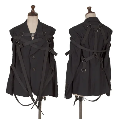 JUNYA WATANABE Tropical Wool Parachute Harness Design Jacket