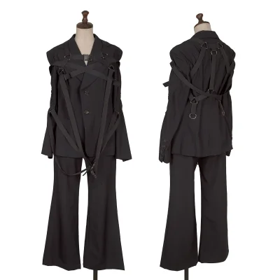 JUNYA WATANABE Tropical Wool Parachute Harness Design Jacket & Pants