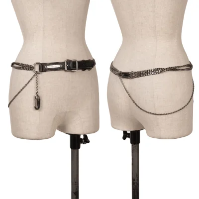 Jean Paul GAULTIER Safety-pin Chain Design Belt
