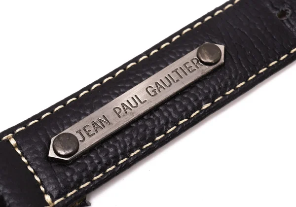 Jean Paul GAULTIER Safety-pin Chain Design Belt K-160328_009