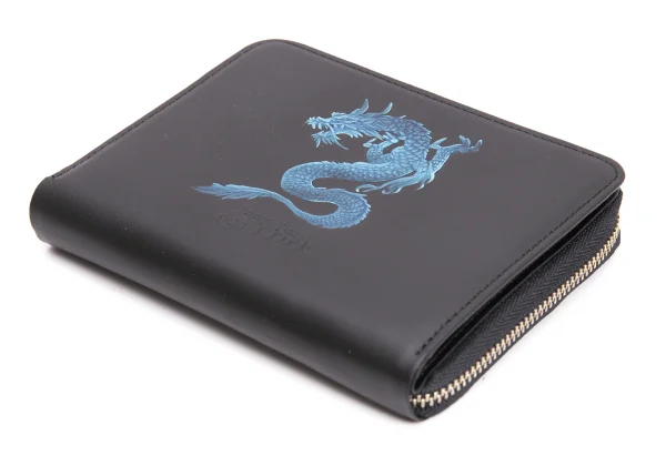 Jean Paul GAULTIER Dragon Emboss Folded Wallet K-160331_003