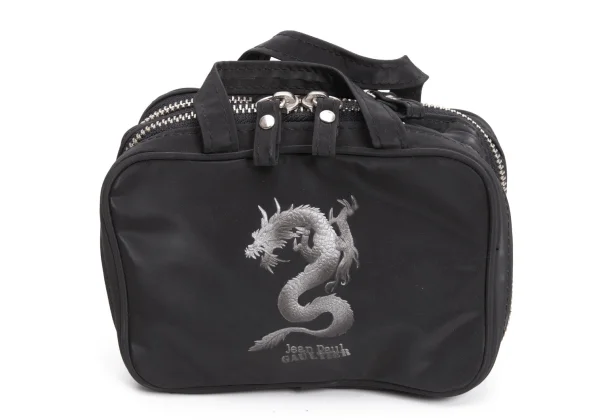 Jean Paul GAULTIER Dragon Embossing Pouch K-160334_002
