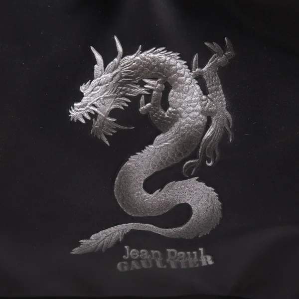 Jean Paul GAULTIER Dragon Embossing Pouch K-160334_003