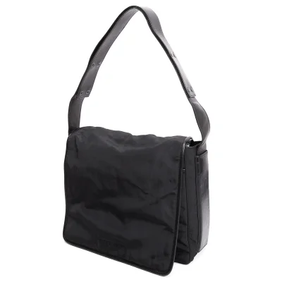 LOEWE Leather Shoulder Nylon Messenger Bag