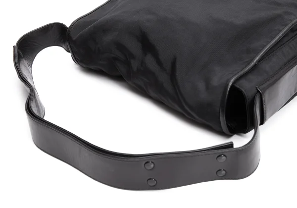 LOEWE Leather Shoulder Nylon Messenger Bag K-160336_009