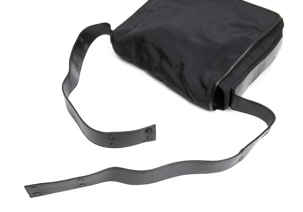 LOEWE Leather Shoulder Nylon Messenger Bag K-160336_010