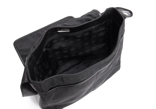 LOEWE Leather Shoulder Nylon Messenger Bag K-160336_013