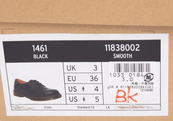 Dr.Martens 1461 3-hole Leather Shoes K-160338_013
